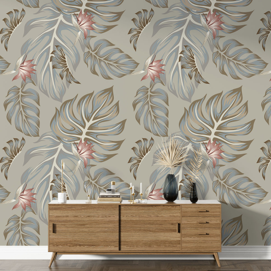 XL Wall Mural - Wallpaper - Botanical pattern