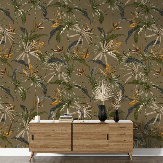 XL Wall Mural - Wallpaper - Botanical pattern