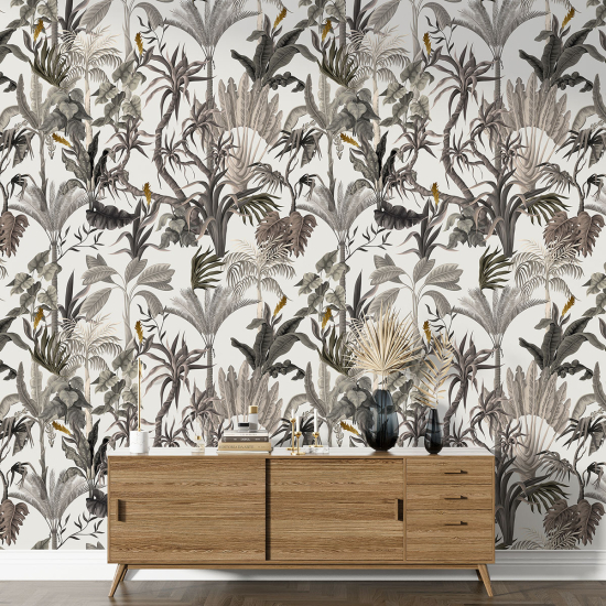 XL Wall Mural - Wallpaper - Botanical pattern