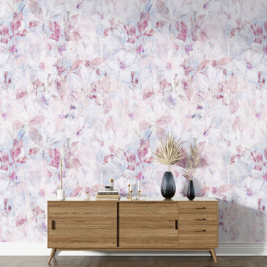 XL Wall Mural - Wallpaper - Floral pattern