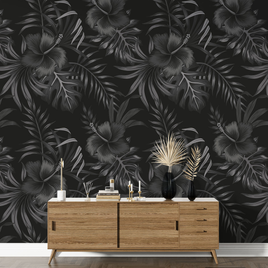 XL Wall Mural - Wallpaper - Floral pattern