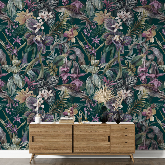 XL Wall Mural - Wallpaper - Tropical pattern