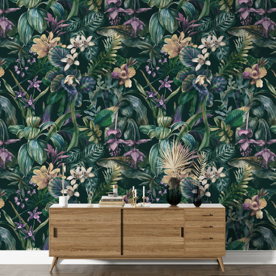 XL Wall Mural - Wallpaper - Tropical pattern