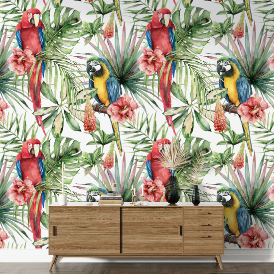 XL Wall Mural - Wallpaper - Tropical pattern