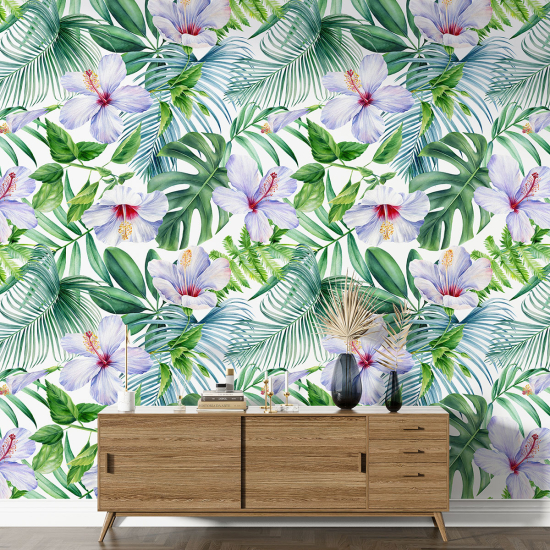 XL Wall Mural - Wallpaper - Tropical pattern