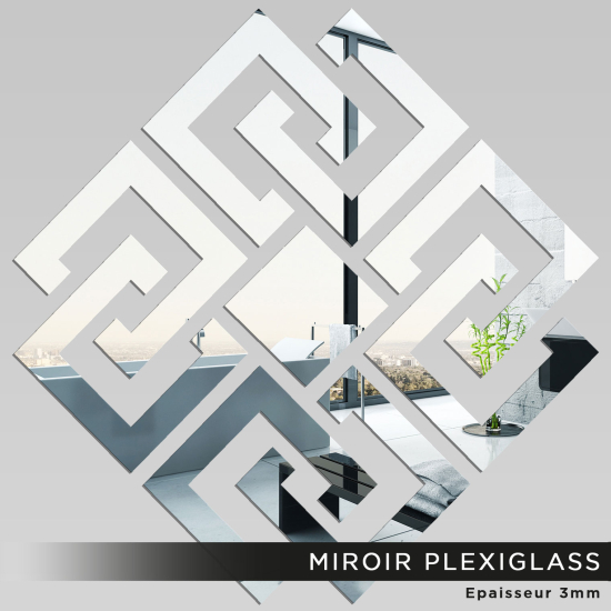 Acrylic Mirror - Diamond design