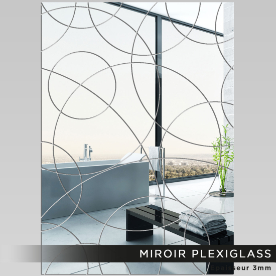 Acrylic Mirror - Rectangular design