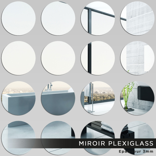 Acrylic Mirror Set - Circles