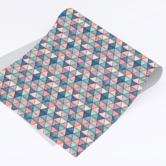 Adhesive stickers for makeovers - Geometric pattern