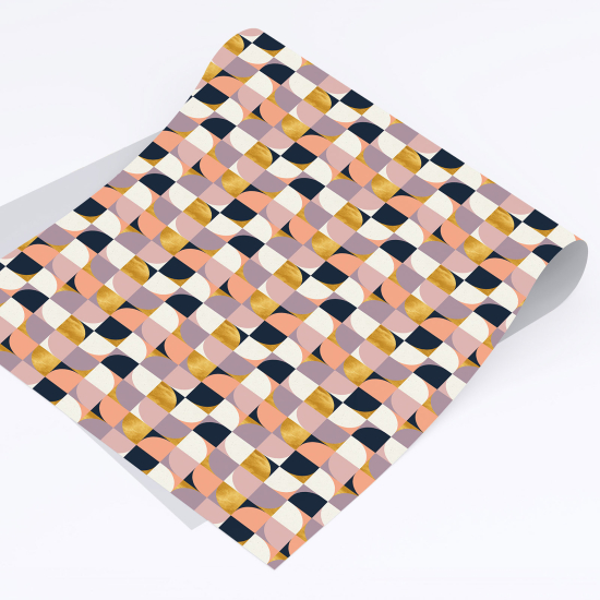 Adhesive stickers for makeovers - Geometric pattern