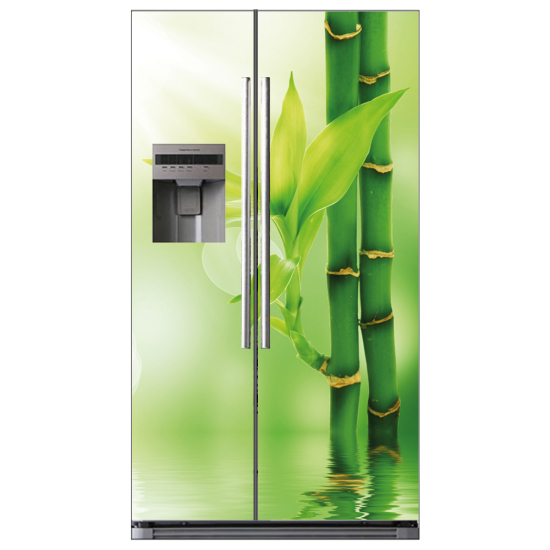 American Fridge Stickers - Bamboo