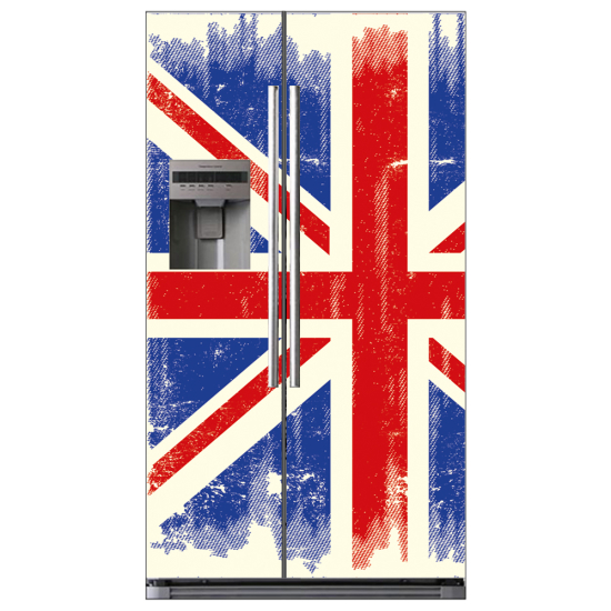 American Fridge Stickers - UK Flag