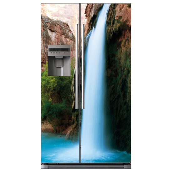 American Fridge Stickers - Waterfall