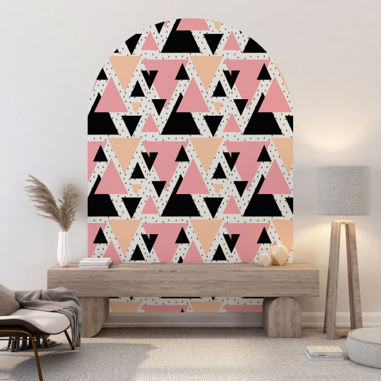 Arch Wall Sticker - Geometric pattern