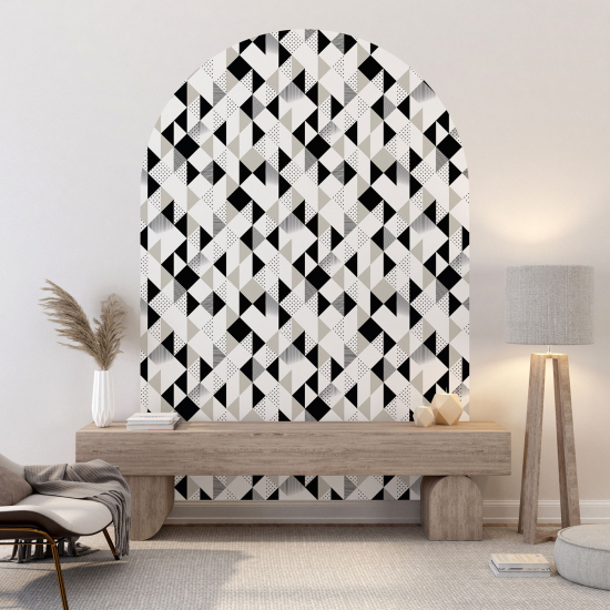 Arch Wall Sticker - Geometric pattern