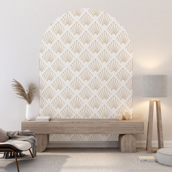 Arch Wall Sticker - Geometric pattern