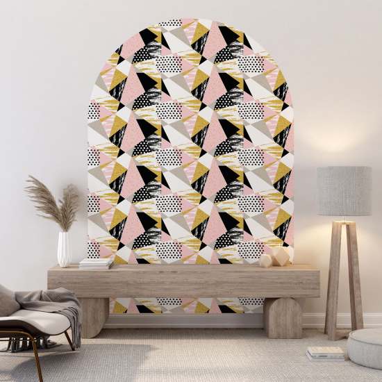 Arch Wall Sticker - Geometric pattern