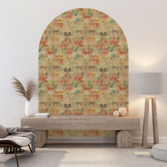 Arch Wall Sticker - Mosaic