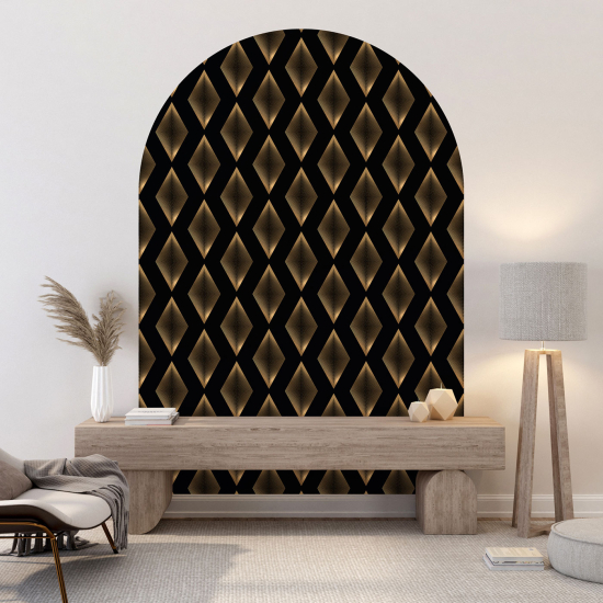 Arch Wall Sticker - Oriental pattern