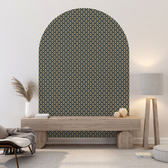 Arch Wall Sticker - Oriental pattern