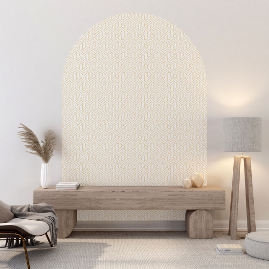 Arch Wall Sticker - Oriental pattern