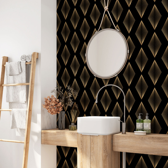 Bathroom Self Adhesive - Elegant pattern