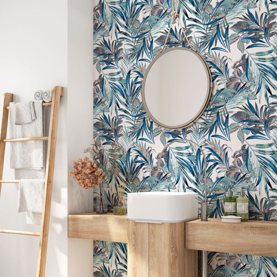 Bathroom Self Adhesive - Leaves