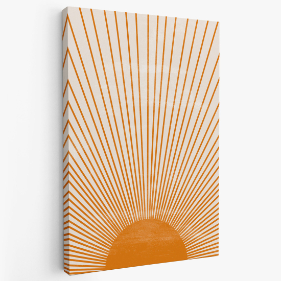 Canvas Print - Abstract Sun