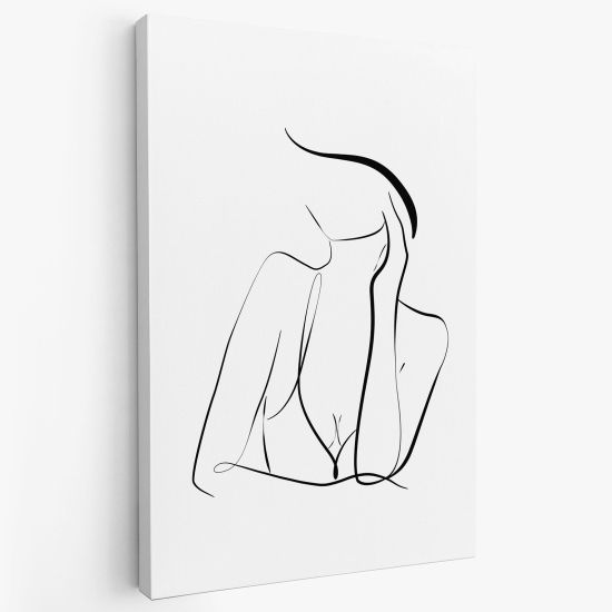 Canvas Print - Abstract Woman