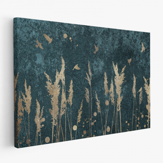 Canvas Print - Bird Leaves