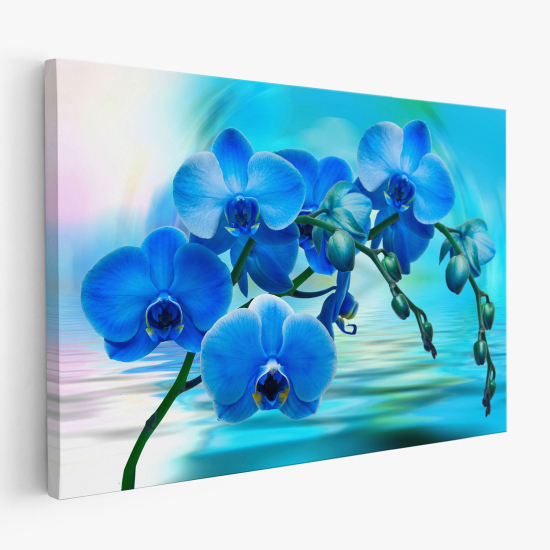 Canvas Print - Blue Orchids