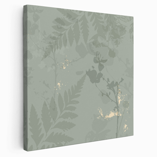 Canvas Print - Branches leaves