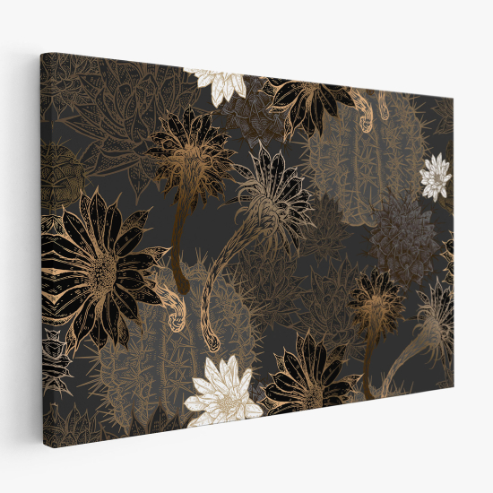 Canvas Print - Cactus Flowers