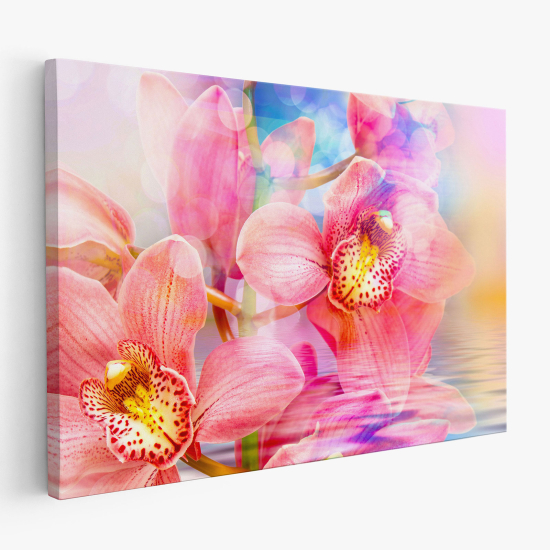 Canvas Print - Colorful Orchids