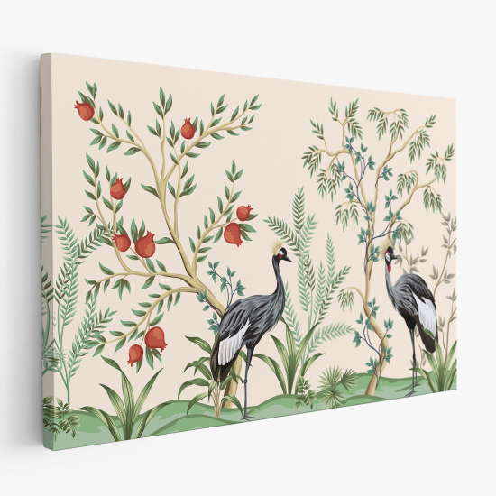 Canvas Print - Crane birds