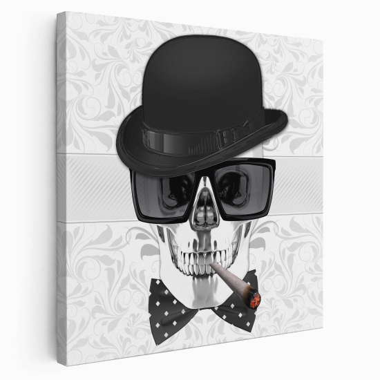 Canvas Print - Elegant skull