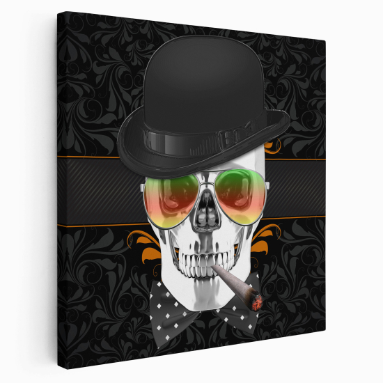 Canvas Print - Elegant skull