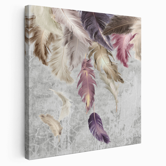 Canvas Print - Feathers