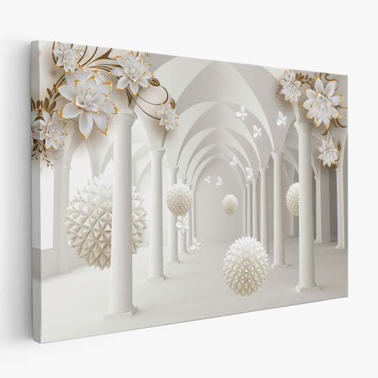 Canvas Print - Flower Spheres