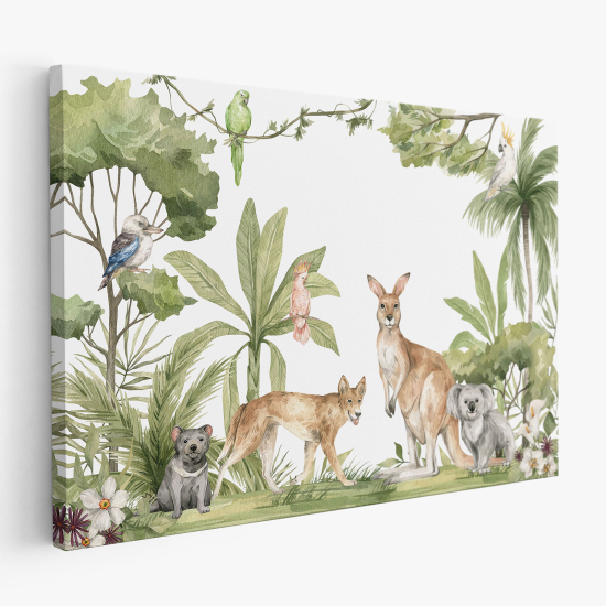 Canvas Print for Kids - Animals of Australia