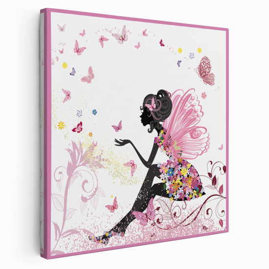 Canvas Print for Kids - Butterfly Fairy