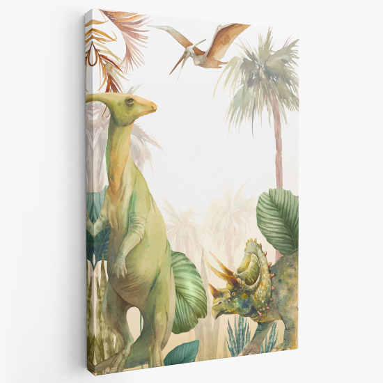 Canvas Print for Kids - Dinosaurs