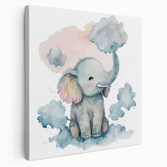 Canvas Print for Kids - Elephant