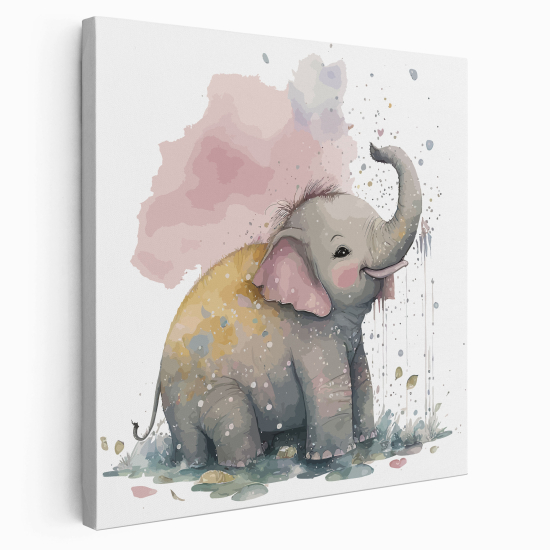 Canvas Print for Kids - Elephant