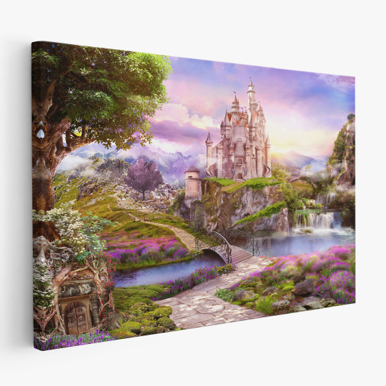 Canvas Print for Kids - Enchanted Castle