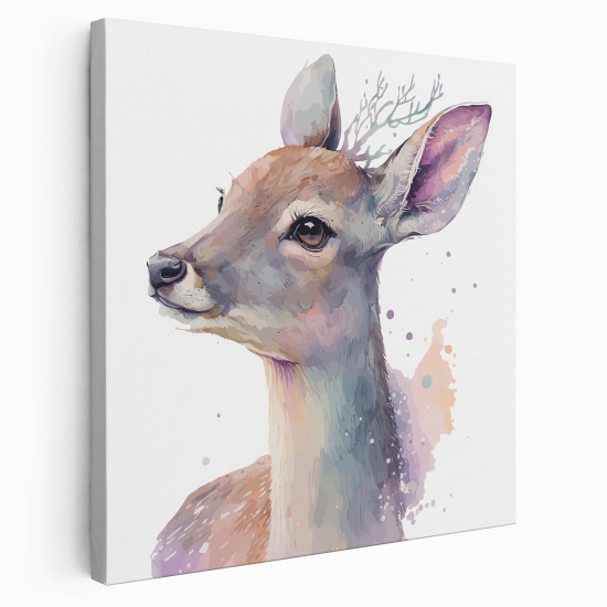 Canvas Print for Kids - Fawn