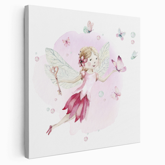 Canvas Print for Kids - Flower Fairy