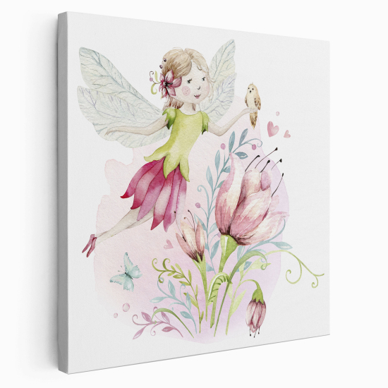 Canvas Print for Kids - Flower Fairy