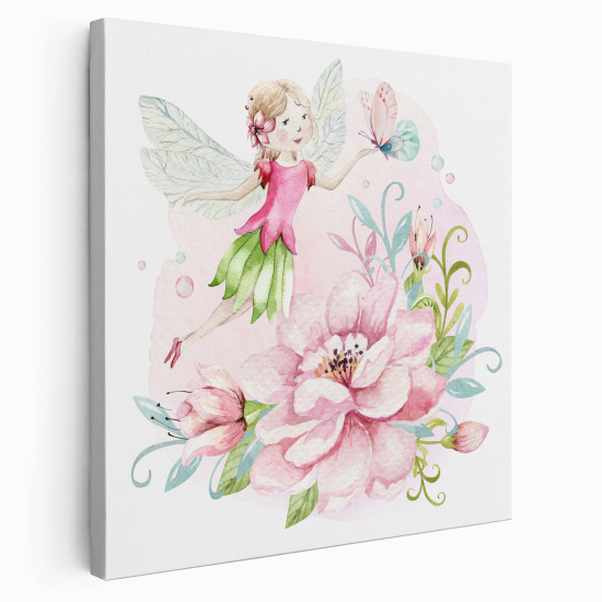 Canvas Print for Kids - Flower Fairy