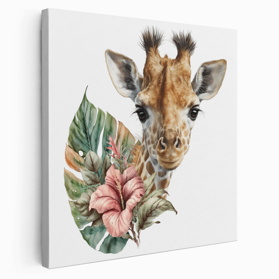 Canvas Print for Kids - Giraffe